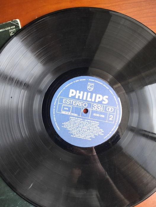 Disco de vinil LP Carlos do Carmo ao Vivo no Olympia