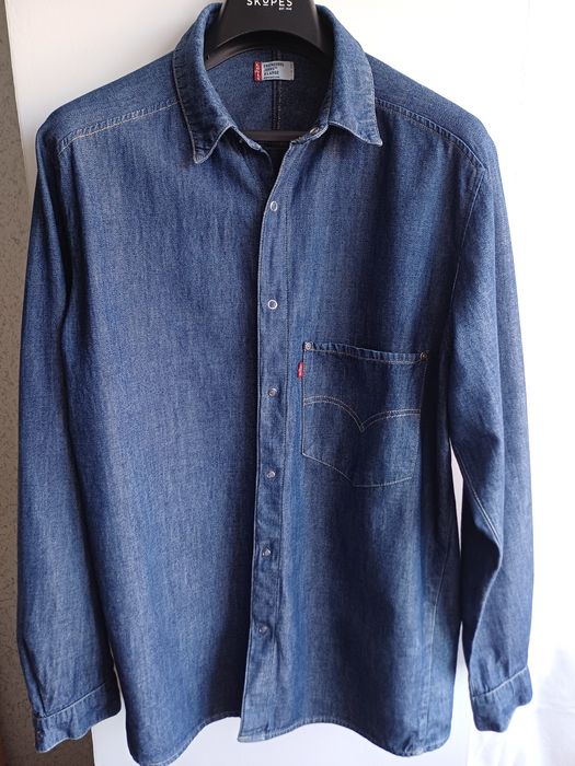 Винтаж. Джинсовая рубашка LEVIS ENGINEERING  оригинал XL