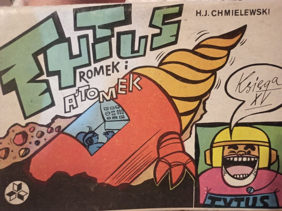 Komiks Tytus, Romek i A’Tomek – Księga XV, wyd. II 1984, stan bardzo d