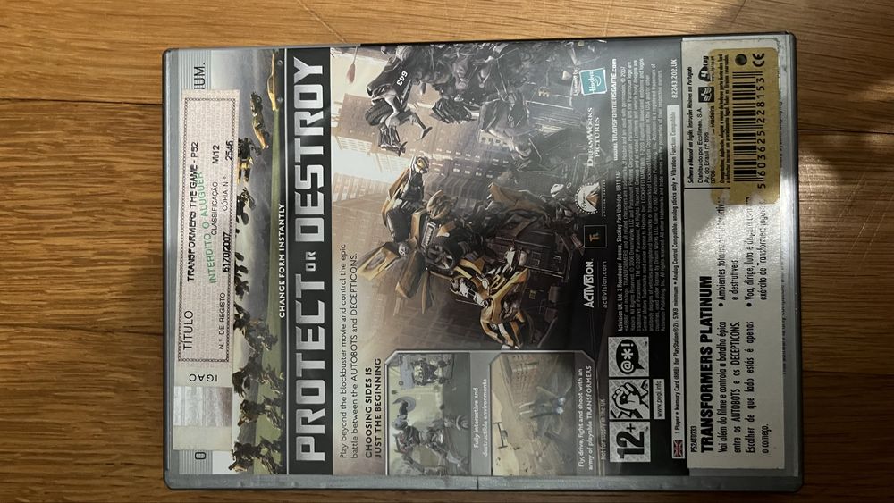 Transformers: The Game — Platinum