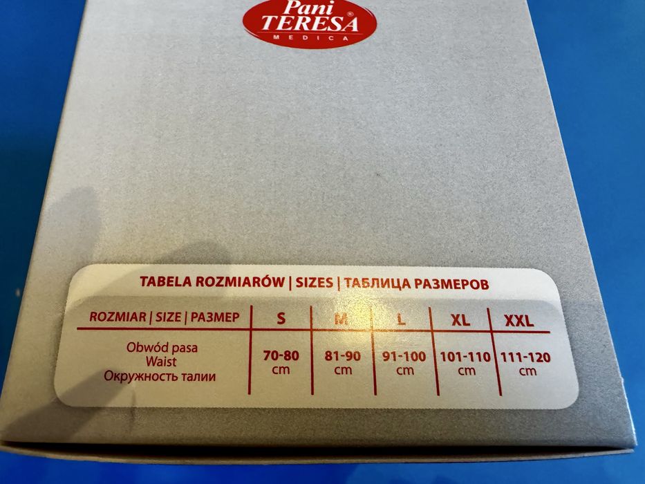 Pas pachwinowy z pelotami prawostronny M, nowy