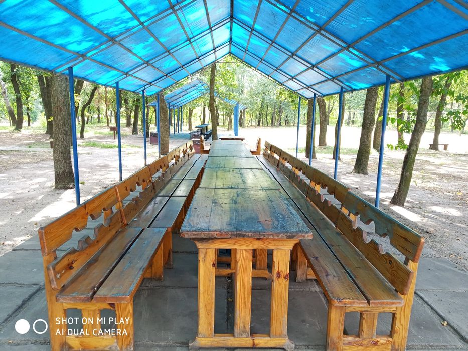 Продаётся база отдыха в лесу г. Новомосковска. Лучшее предложение!