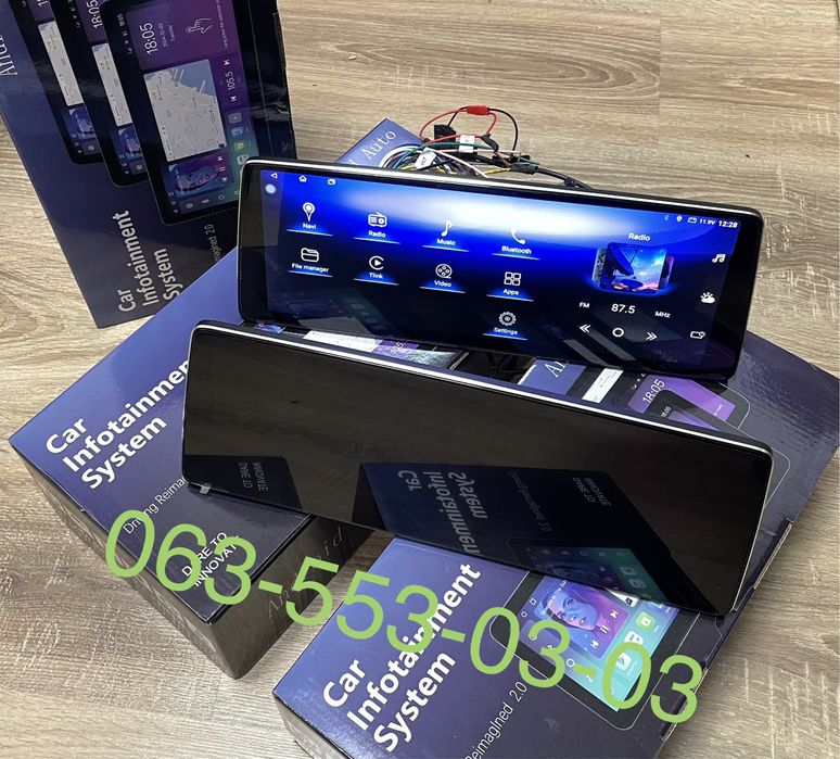 Магнитола Kia k5 2016+ Премиум 12.3 QLED 4/64Gb LTE Самая мощная