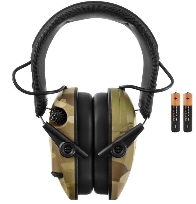 Активні тактичні навушники Walker’s slim Razor Multicam захист слуху