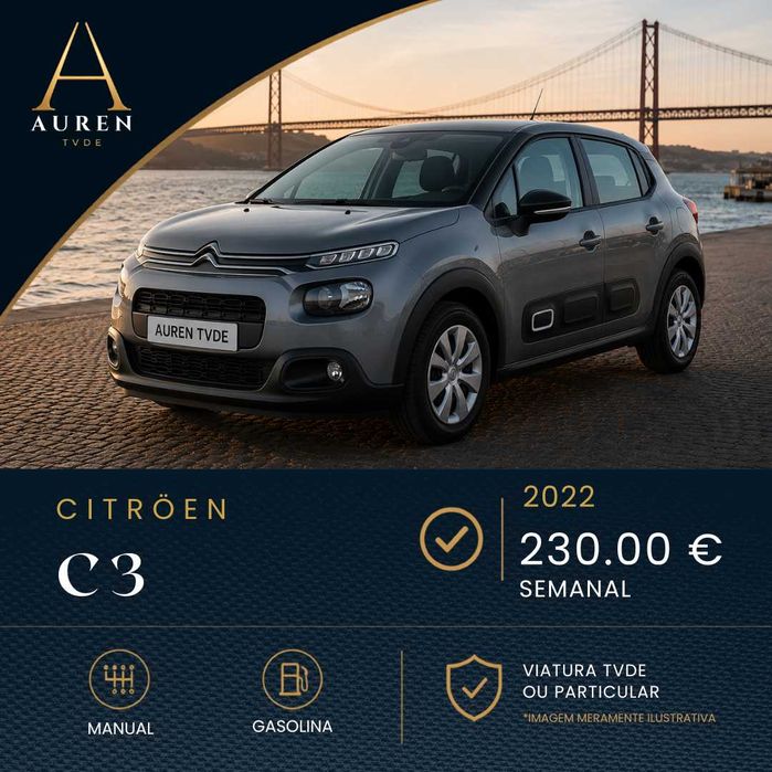 Aluguer de viaturas TVDE BARREIRO E MARGEM SUL - UBER | BOLT