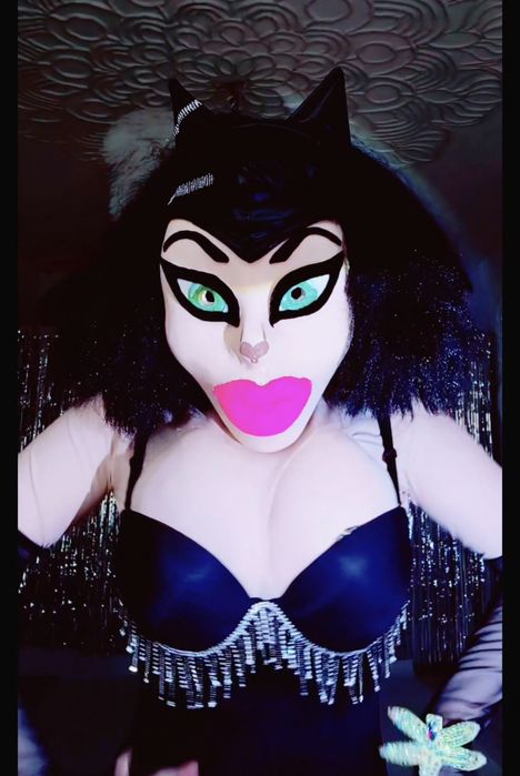 Стриптиз куклы, Женщина - кошка, подарок на День Рождения.