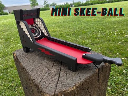 Mini Skee-Ball Divertido para a Mesa