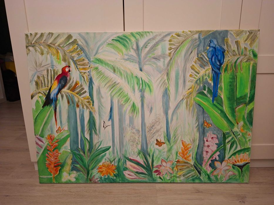 Ręcznie malowany obraz 70x100