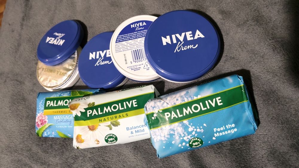 Kremy plus mydła