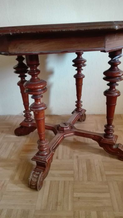 Stary stół, stolik  eklektyczny 100% oryginał