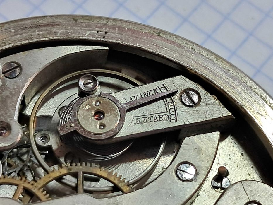 Zegarek REGULATEUR duzy 66 mm,chodzi,piękny stan