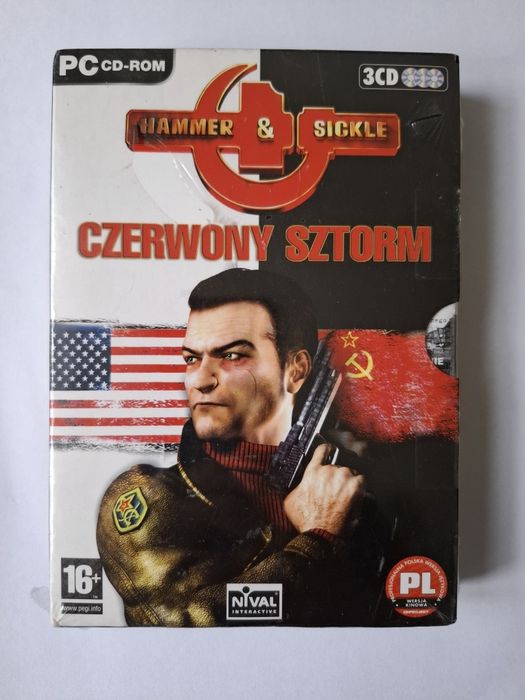 Hammer & Stickle Czerwony Sztorm PC Folia PL We Folii Gra Komputerowa