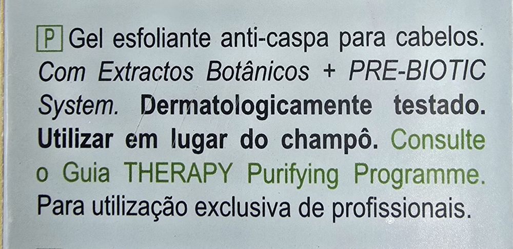 Gel esfoliante anti caspa ( Seward mediter)