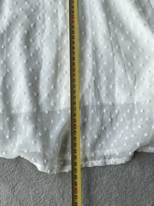 Sukienka boho biała