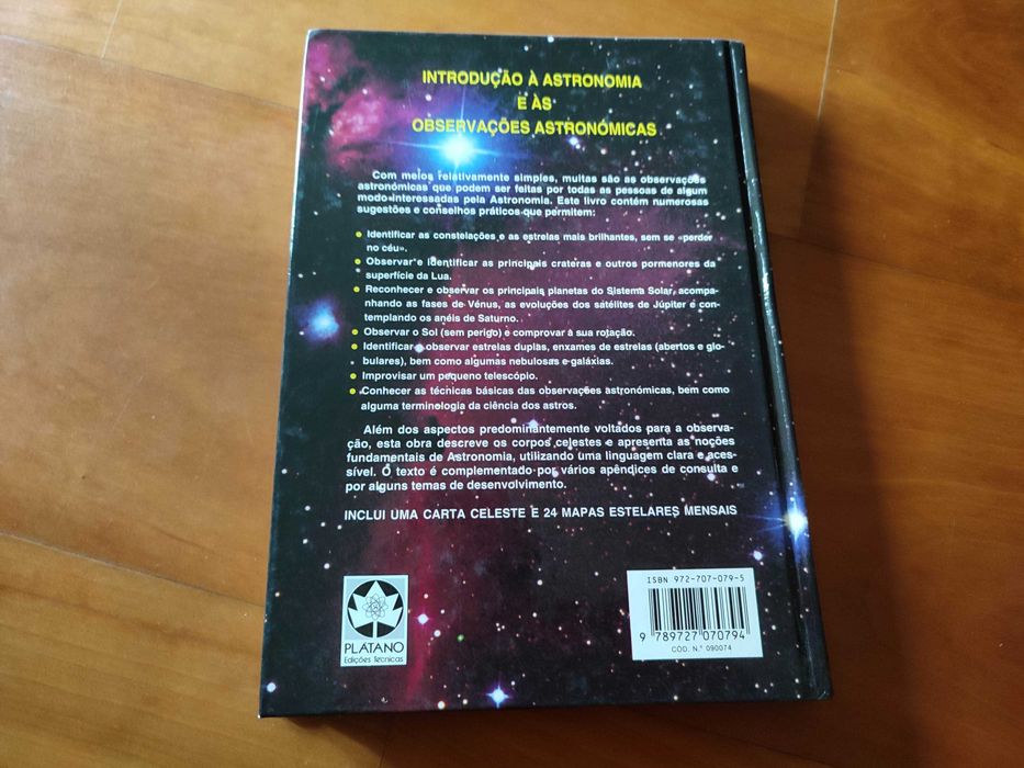 Livro Introdução à Astronomia e às Observações Astronómicas