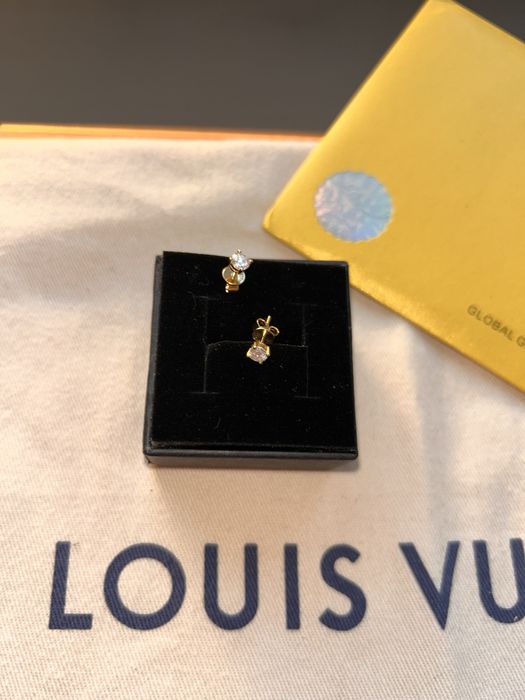 Kolczyki Moissante Zlote