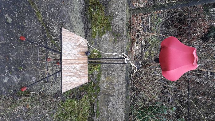 Lampa stojąca PRL