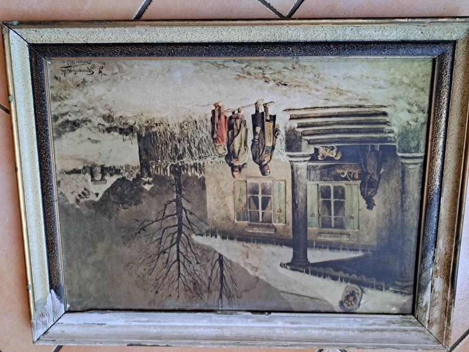 Józef Szermentowski obraz "Poddaństwo " 1873