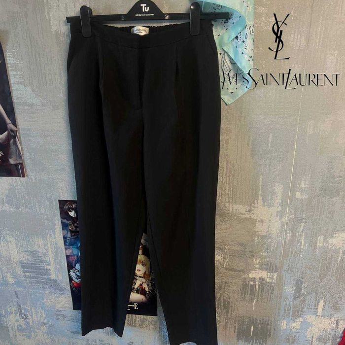 ‼️50%-75% на все до 27.05‼️Брюки YSL S черные YvesSaintLaurent S