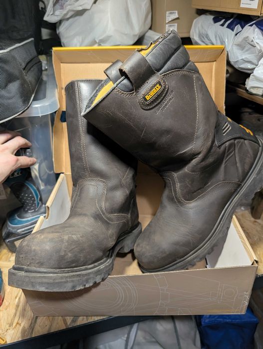 Чоботи DeWalt 47р., DWF-50071-121 з метал. пластиною, устілка 32,5см