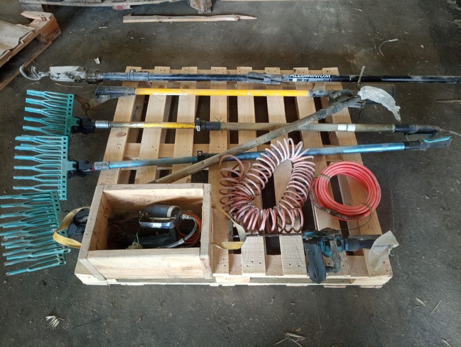 Compressor para trator com acessórios