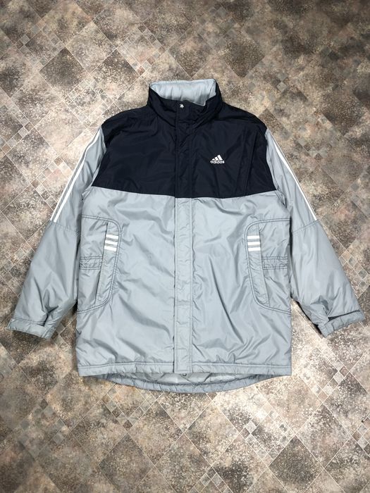 Зимова спортивна вінтажна куртка adidas розмір L