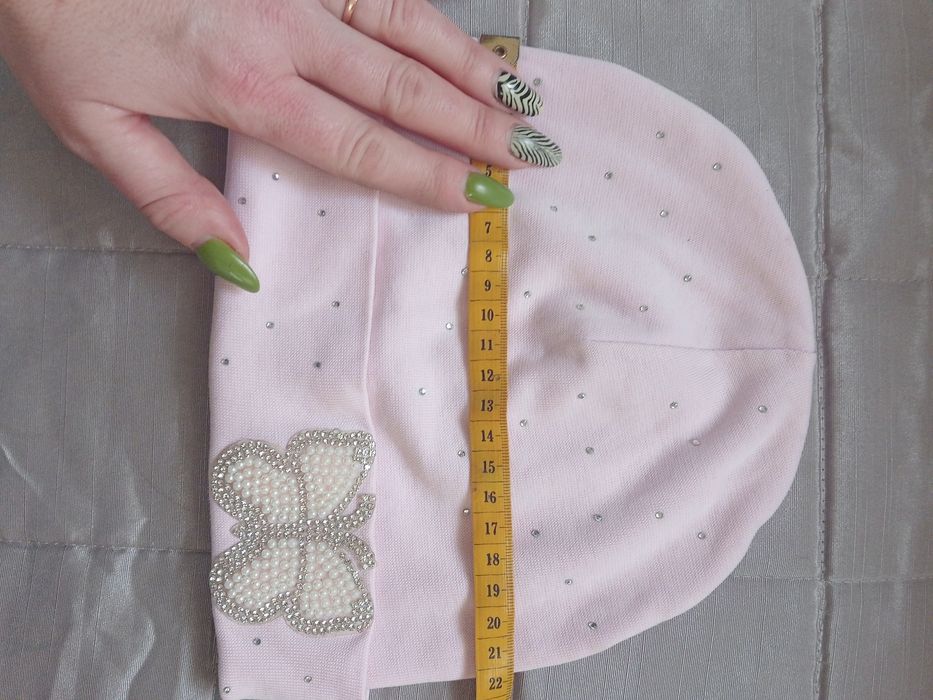 Шапочка трикотажная для девочки