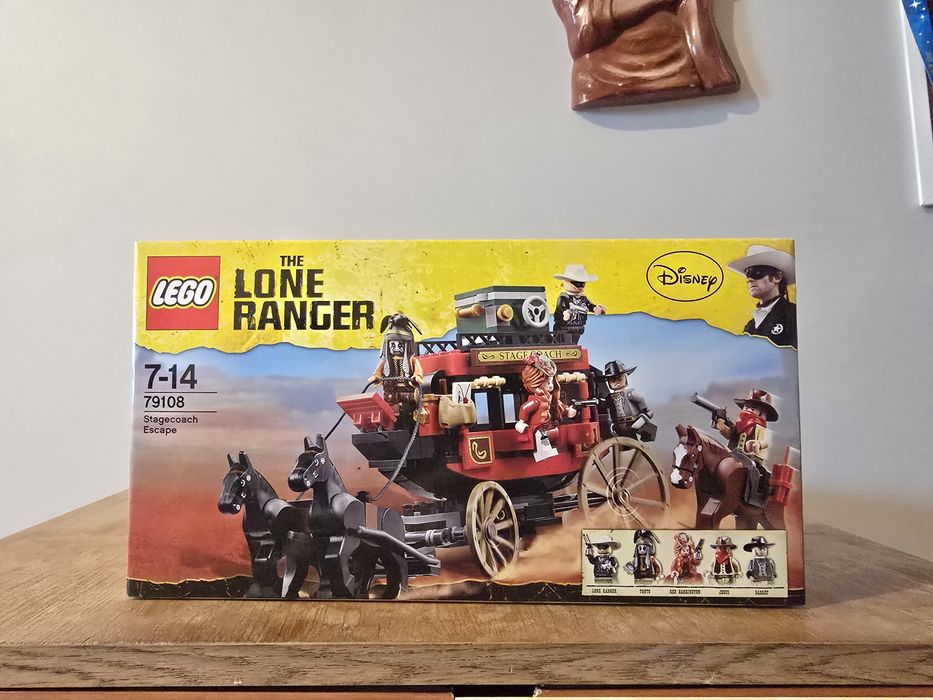 LEGO The Lone Ranger 79108 Ucieczka Dyliżansu nowy zestaw klocków model wycofany