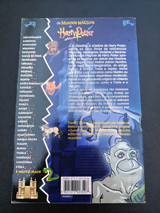 Livro "Os Mundos Mágicos de Harry Potter"