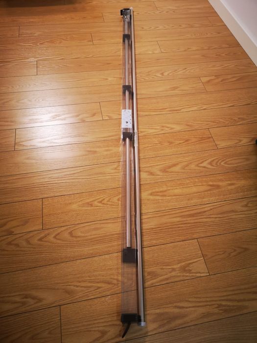 Varão de cortina cromado 1,6mt