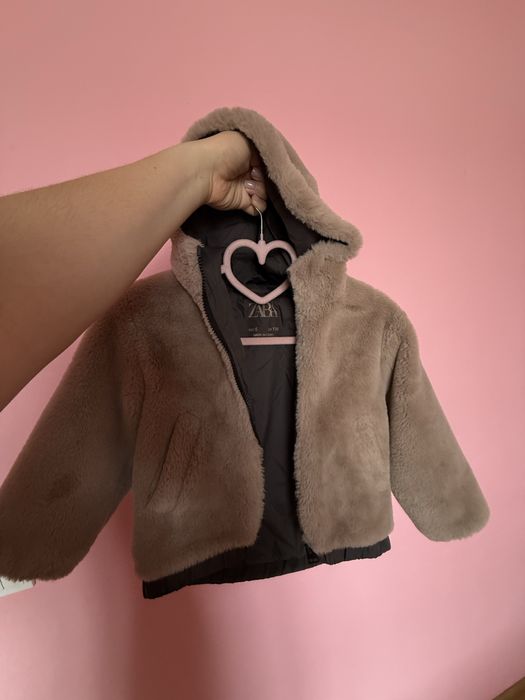 Шуба( шубка ) від zara куртка на дівчинку весна
