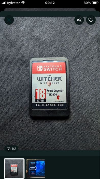 Witcher 3 Nintendo Switch