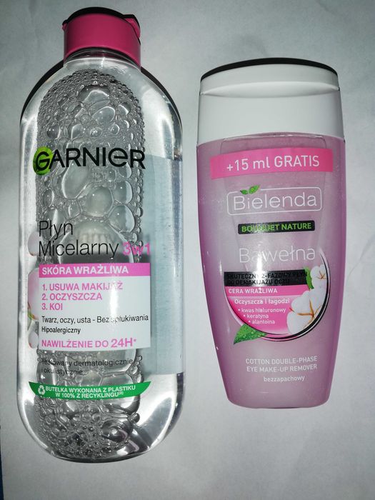 Garnier płyn micelarny & Bilenda