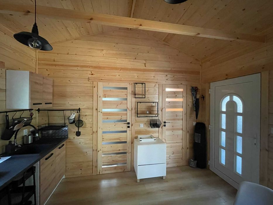 Domek letniskowy 40 m² w lesie, 200 m od jeziora – Rościnno, Skoki