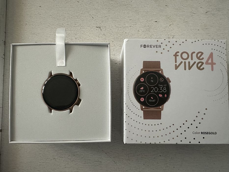 Smartwatch Forever Forevive 4 kolor rose gold na gwarancji