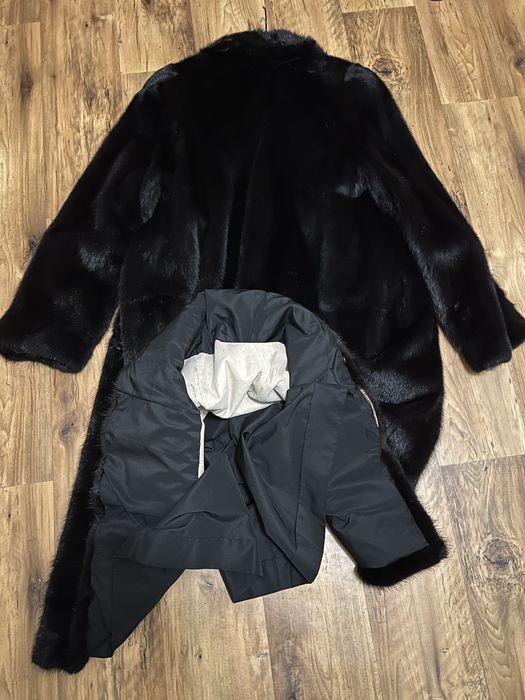 Шикарна плюшева шубка - Греція , довжина 120 , Л-ХL