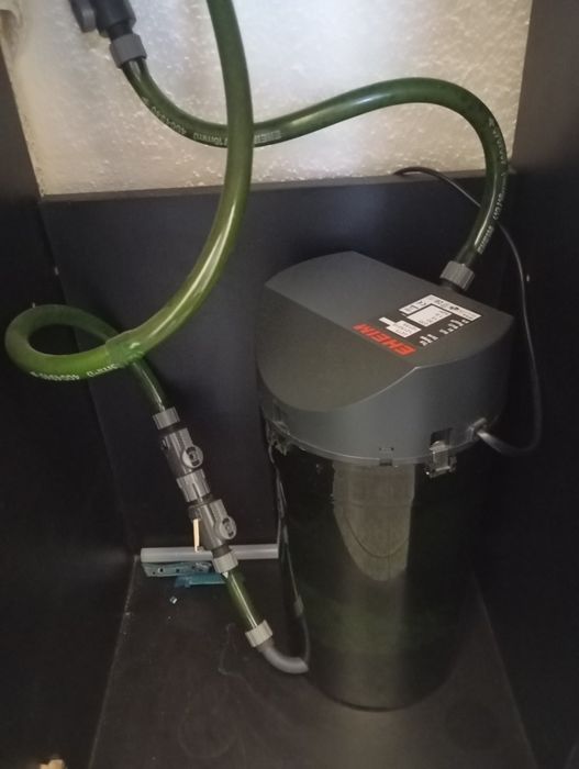 Aquário grande Ciano 145L + Motor limpeza EHEIM