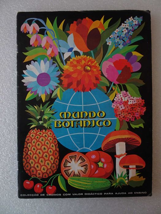 Caderneta de cromos Mundo Botânico - Francisco Más (faltam 54 cromos)
