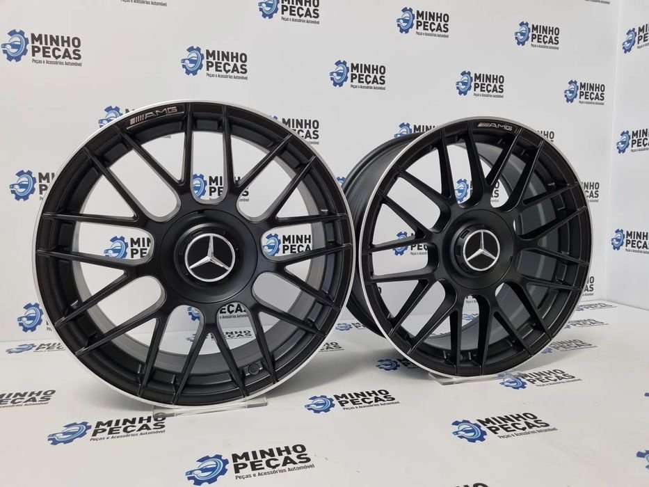 Jantes Mercedes Novo (C63S) AMG em 17 Satin Black