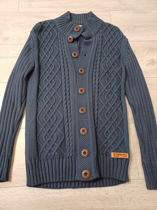 Чоловічий теплий кардиган