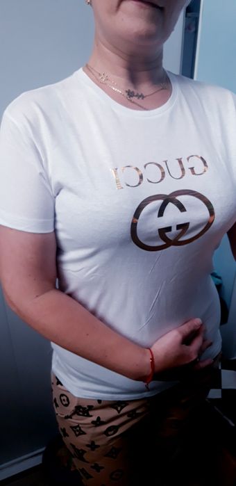 Bawelniana Bluzka gucci L