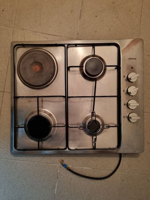 Placa Fogão Gás e Electricidade