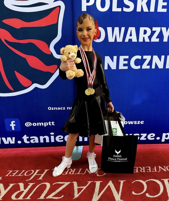 sukienka do tańca dla wzrostu 135-140