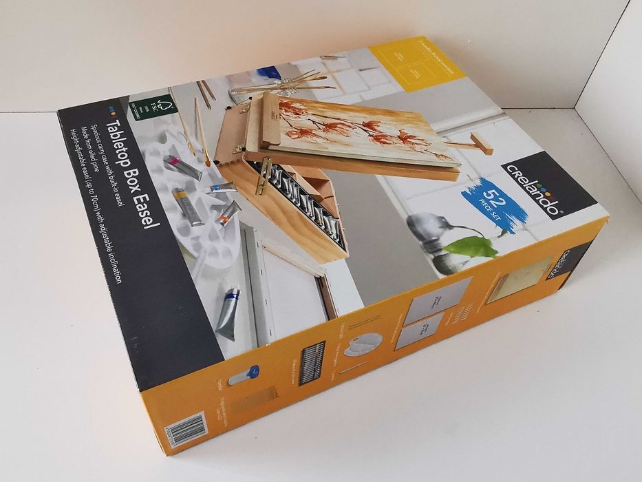 Sztaluga stołowa drewno Crelando 56 elementów