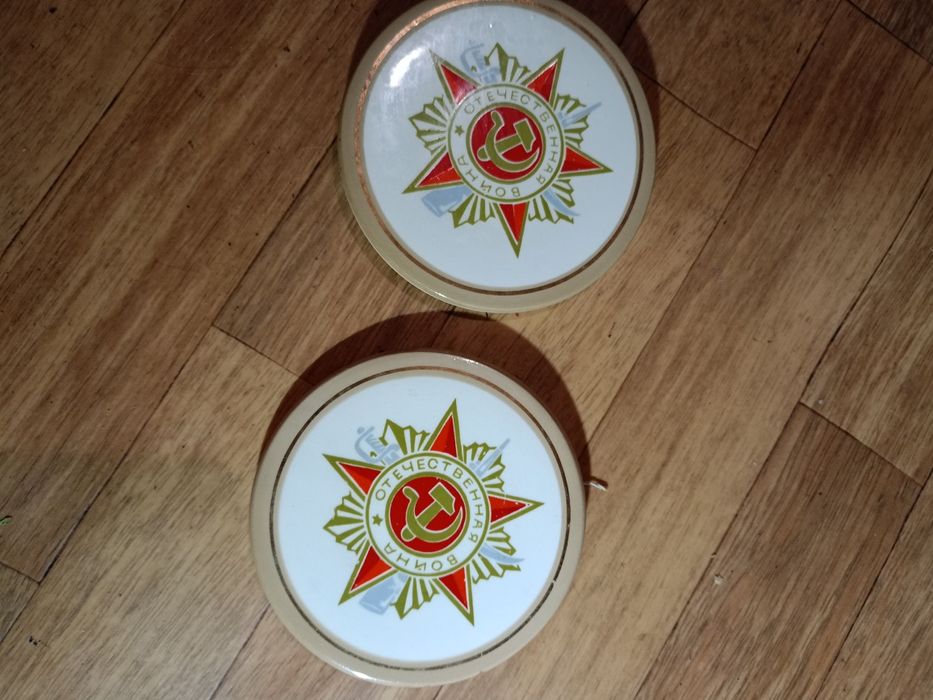 Настенные тарелочки с изображением Ордена отечественной войны