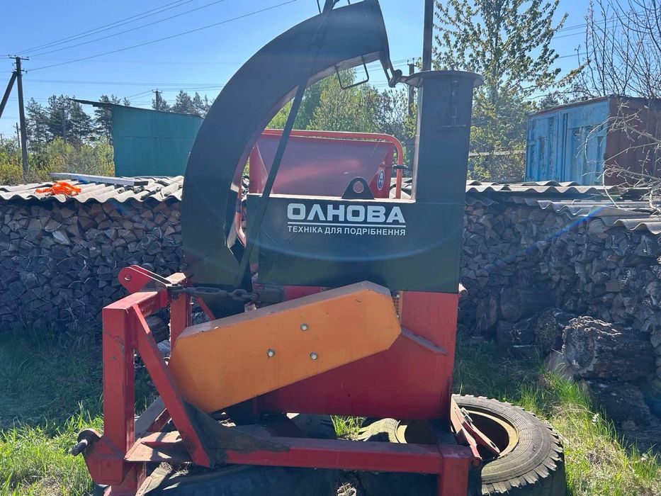 Деревоподрібнююча машина, подрібнювач, щепа Олнова DP 660 T