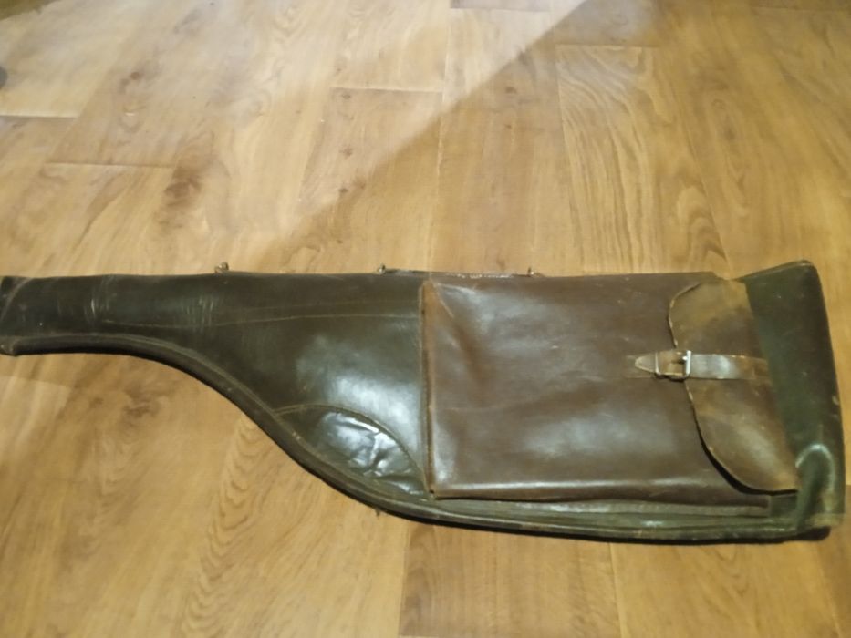 Чехол для охотничьего ружья.кожа.