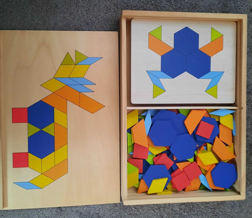 Układanka mozaika montessori