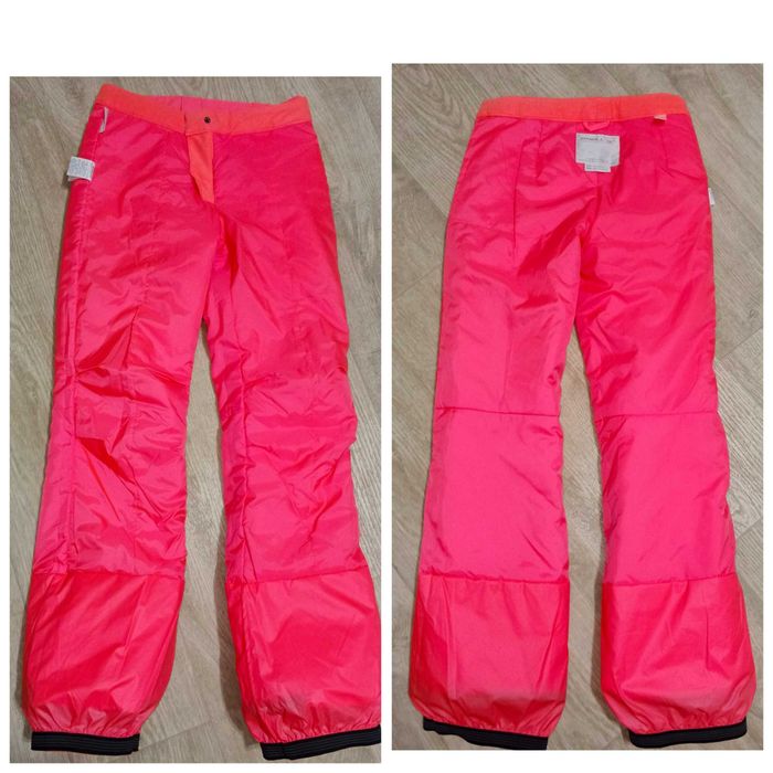 Штаны лыжные S размер 164 см  зимние женские коралловые