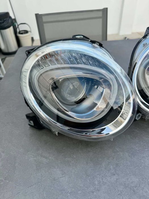 Óptica de origem Fiat 500 ano 2020